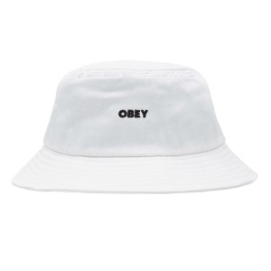 Obey - Bold Bucket Hat - White