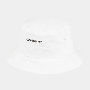 Carhartt - Script Bucket Hat - White